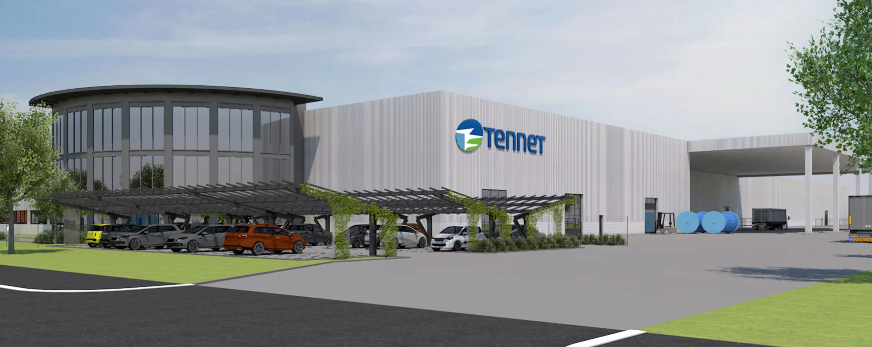 Tennet Eltmann, Neubau Lager- und Logistikzentrum
